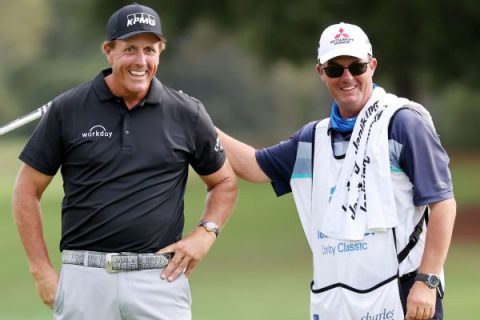 Phil nervous about fans at event before Masters
