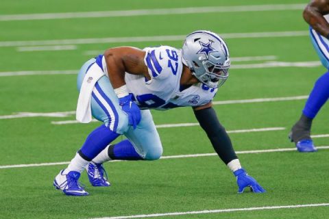 Cowboys trade DE Griffen to Lions for draft pick