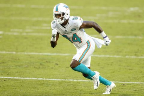 Fins trade WR Ford to Pats, get RB from Chiefs