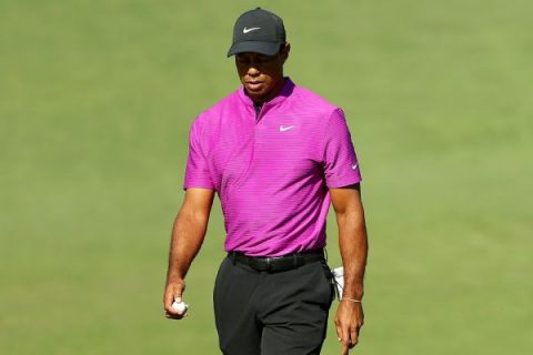 Tiger out of contention after ‘long’ day at Masters