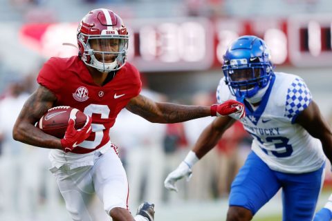 Bama’s Smith sets SEC all-time TD record for WR