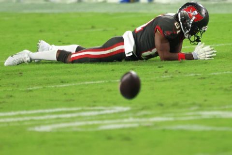 Bucs head into NFC title game without WR Brown