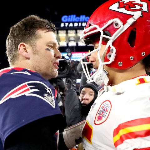 Mahomes: Not at ‘global star’ Brady’s level yet