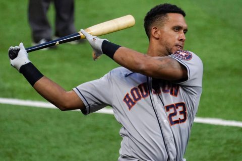 Astros’ Brantley done for season after surgery