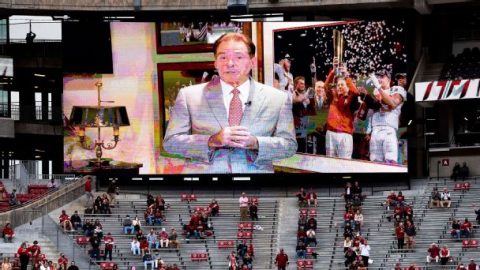 ‘Coaching the TV’: Inside Nick Saban’s Iron Bowl from home