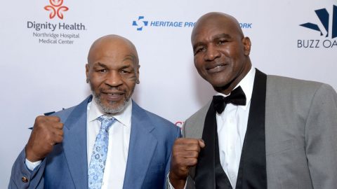 Evander Holyfield to Mike Tyson: ‘Sign the contract and get in the ring’