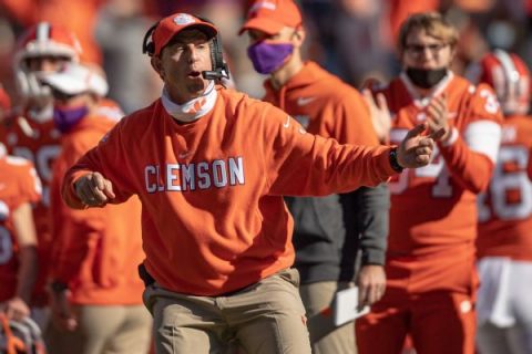 Dabo stands by call to rank OSU 11th on ballot