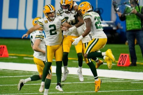 Packers clinch NFC North, with No. 1 seed in play