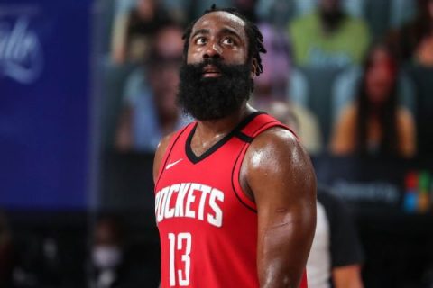 Harden to play vs. Blazers but 6 Rockets ruled out