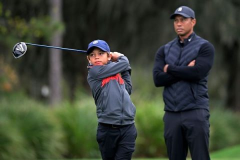 Harrington: Tiger ‘not the star’ in dad-son group