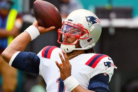 Source: Pats sticking with Cam as starter vs. Bills