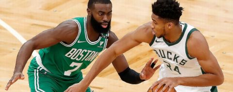 Follow live: Giannis, Bucks look to start season on high note against Celtics