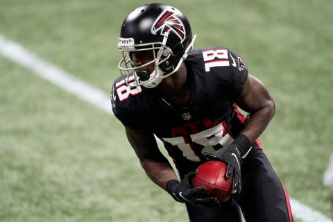 Falcons’ Ridley won’t travel to London for game