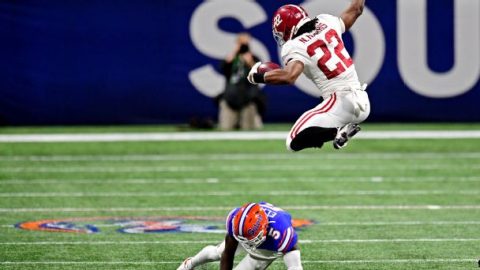 How Najee Harris defines the evolution of the Alabama running back
