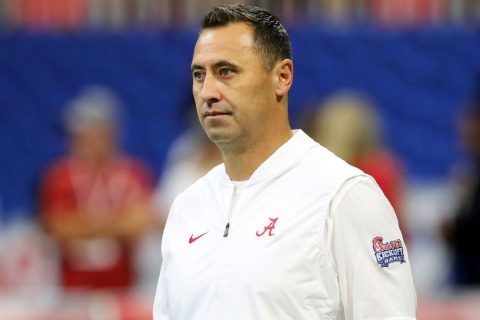 Texas hires Tide OC Sarkisian to replace Herman