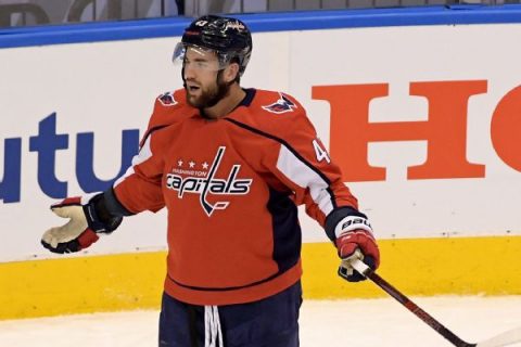 Caps’ Wilson gets in-person hearing for Carlo hit