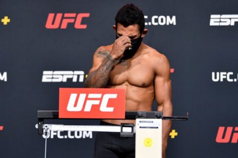 Alves 11.5 lbs. over for all-time UFC weight miss