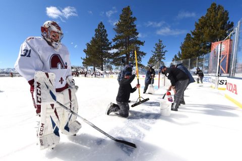 Ice breaker: Sun delays Tahoe outdoor game