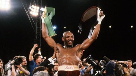 Marvelous Marvin Hagler won boxing’s greatest prize — by walking away