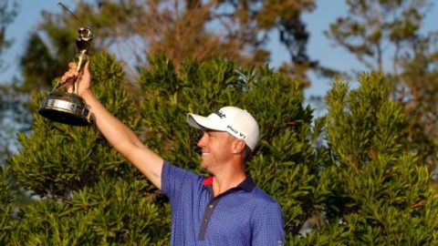 Justin Thomas found his form with ‘a ball-striking clinic’ at the Players