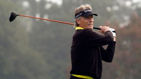 Bernhard Langer has found a way to stall Father Time at the Masters