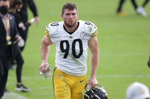 Steelers’ Watt may not practice until deal secured
