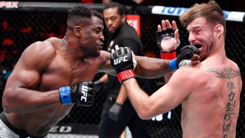 UFC Real or Not: Ngannou vs. Lewis for the heavyweight title is no sure thing