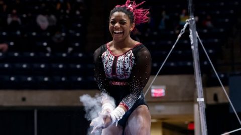 A family’s sacrifice and incredible loss: Lynnzee Brown’s path to NCAA gymnastics championships