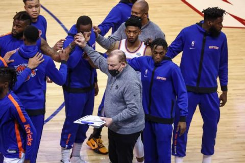 Knicks’ Thibodeau named COY for second time