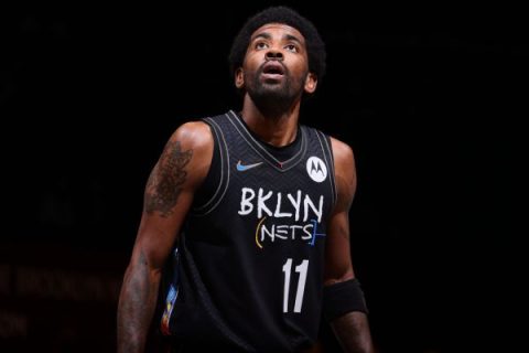 Irving ‘grateful’ to be back at Nets practice