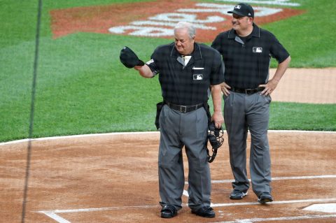 Record-breaking ump West to retire after playoffs