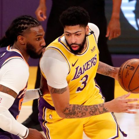 Lakers’ Davis (flu-like symptoms) will miss game
