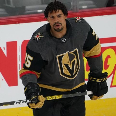 NHL suspends Golden Knights’ Reaves 2 games