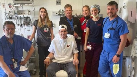 ‘I’m just glad to be here’: Central Michigan’s John Keller on the mend from gunshot wound