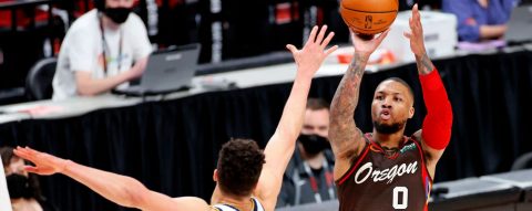 Follow live: Damian Lillard, Blazers look to keep its season alive and send the series back to Denver