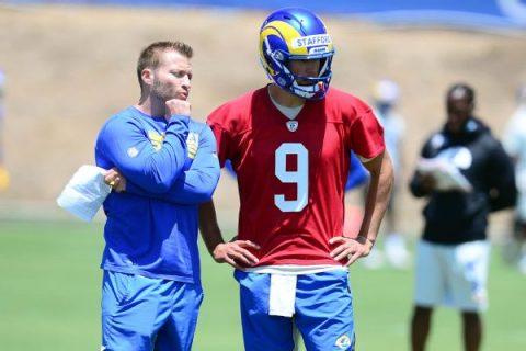 McVay in ‘better mood’ since Stafford’s arrival