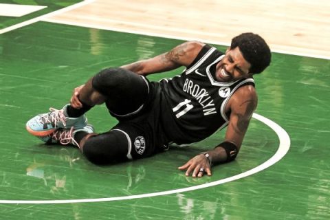 Nets lose Irving to ankle injury in Game 4 defeat