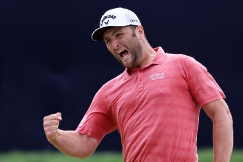 Rahm closes with two birdies to win U.S. Open