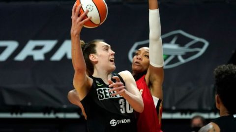 Is Sunday’s Seattle Storm-Las Vegas Aces game a preview of 2021 WNBA Finals?