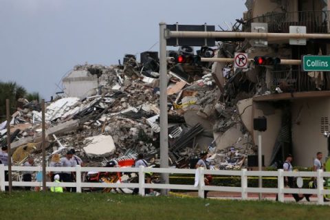 UConn pitcher, family escape Fla. tower collapse