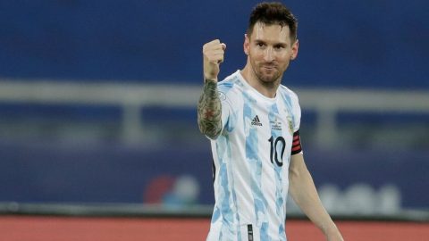 Messi sets Argentina’s all-time appearances mark