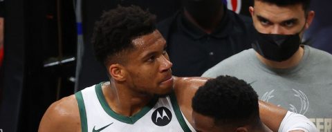 Giannis back in Bucks lineup for Game 1 of Finals
