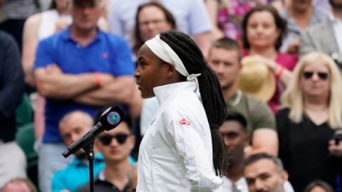 ‘She definitely could have a run here’: Coco Gauff and the Wimbledon spotlight