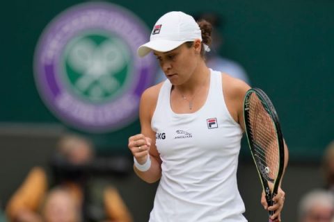 Barty claims 2nd Slam with Wimbledon triumph