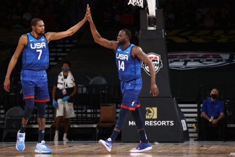 Team USA rights ship with blowout of Argentina