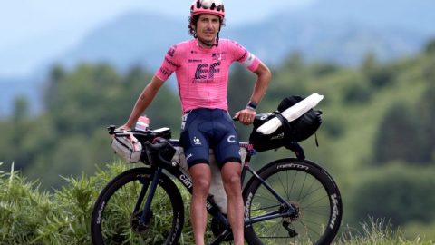 The Alt-Tour: Lachlan Morton beat the Tour de France peloton to Paris after 224 blistering hours in the saddle