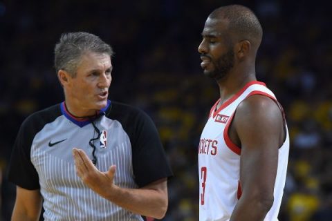 CP3 nemesis Foster to ref Game 6 of NBA Finals