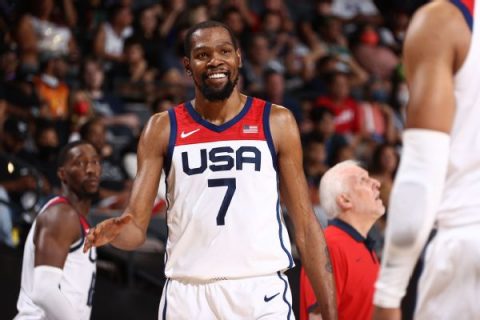 Durant becomes top scorer in U.S. men’s history