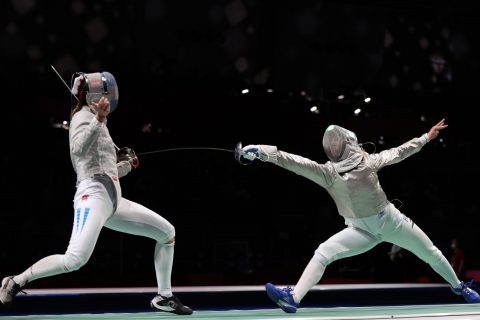 Tokyo fencing loss eased by marriage proposal