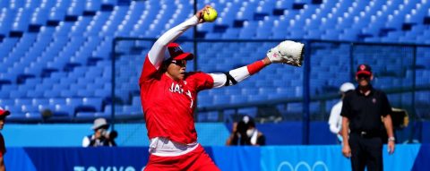 The pitcher who may stand between the U.S. and softball gold